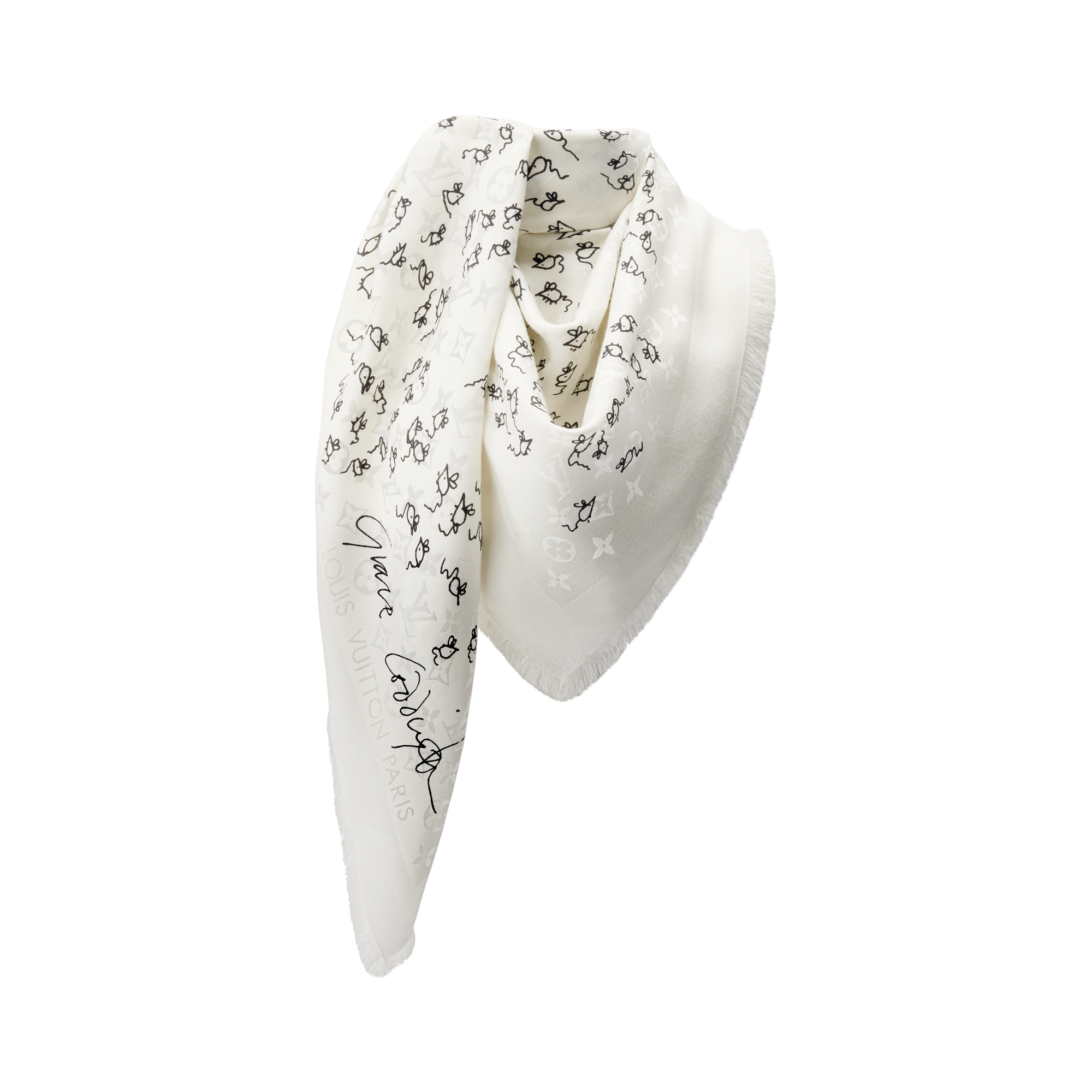 Chal LV Mice Monogram Classique S00 Mujer Accesorios Chales y estolas | LOUIS VUITTON (Zoom de producto)